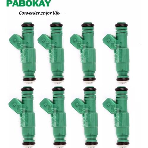 8 pieces x Fuel Injector 42lb EV1 For for Chevrolet Pontiac Ford TBI LT1 LS1 LS6 440cc 0280155968