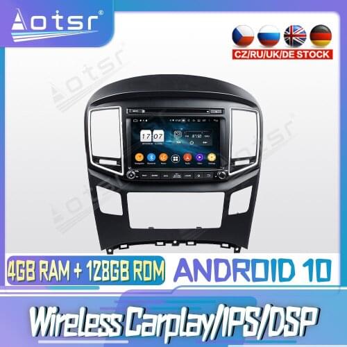 Android 10 PX6 128G For Hyundai H1 2016 2017 2018 DVD GPS Navigation Auto Radio Stereo Video Multimedia Player HeadUnit 2din