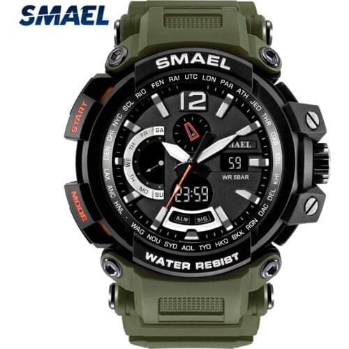 Relogio Masculino SAMEL New Fashion Sport Quartz Watch Men Shock Waterproof 50M Military Digital Watches Mens Relogio Masculino