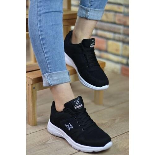 Unisex Black Sports Shoes