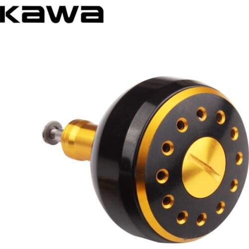 KAWA New Fishing Reel Handle Knob Machined Metal Knob For Bait Casting Spining Reel S And D Fishing Tackle Accessory