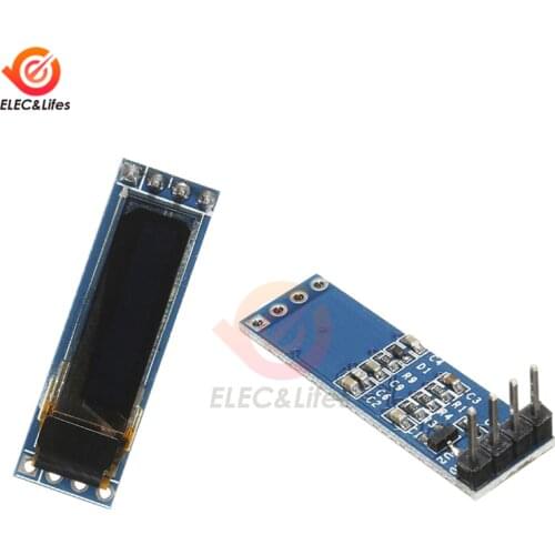 0.69 Inch OLED Display Module 96*16 0.69" LCD Screen SPI for Arduino AVR STM32 IIC interface SSD1306