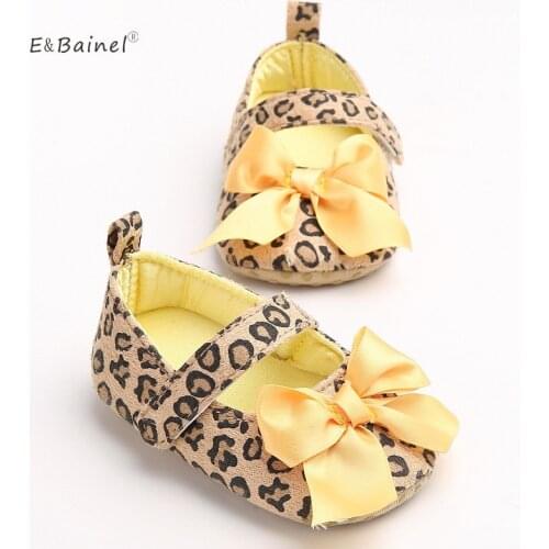 Toddler Baby Girls Shoes Floral Leopard Infant Soft Bottom Shoe Cotton First Walkers Baby Shoes