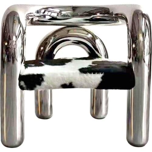 Nordic Modern Minimalist Single Sofa Light Luxury Creative Design Leisure Chair Hotel Villa Living Room Armchair