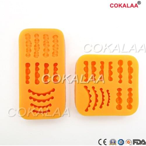 Dental dentistry lab wax type template Wax type mold tool Wax type template wax tooth model base molding model inverted mold