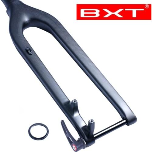 29er mountain bike full carbon fiber fork 3k/ud Tapered Thru Axle 15mm bicycle Fork matt /glossy mtb carbon fork