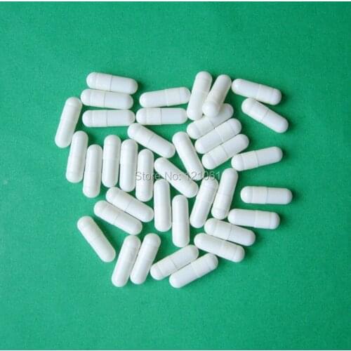1 size 2,000pcs! White-White Colored HPMC Vegetarian empty capsule!Vegetable capsule! (closed or seperated capsules available!)