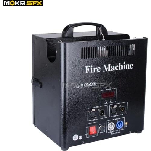 3 Head DMX512 Fire Machine 5 Channels Flame Projector stage flame machine LCD display