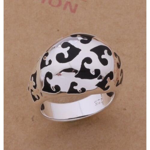 AR325 Fashion Jewelry Silver Color Gifts Popular Rings For Women Classical /aofajfma Bexajwea