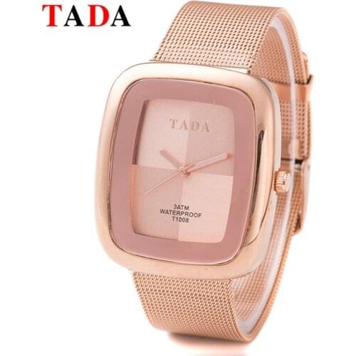 Brand LADY 3ATM Water Proof Relogio Feminino Clock Female Mesh steel band Watch Women Fashion Casual Watch Quartz Wrist Watches