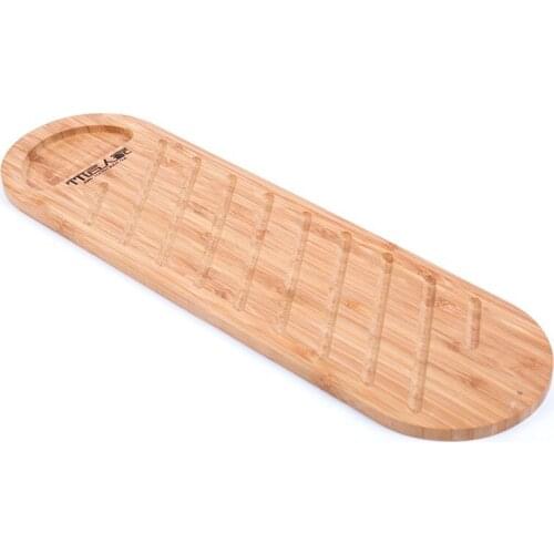 Fruit Cutting Board Bamboo Wood Knife Board Oval Bread Baking Tray Pizza Baby Child Food Supplement Board