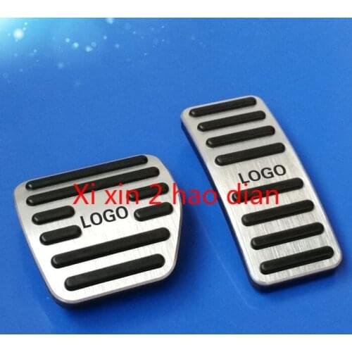 For new smart fortwo forfour accelerator brake pedal modified metal pedal free punch