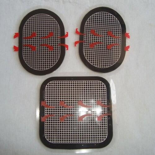 Eco-friendly Reusable ABS Belt Gel Pad Unisex Waist Replace Pads Massage belt Self Adhesive Electrodes pads