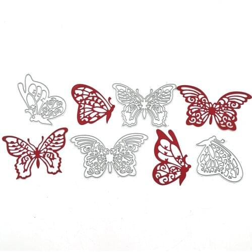 Julyarts Butterfly New Cutting Dies For 2021 Natal For DIY Scrapbooking Decorative Embossing Handcraft Die Cutting Template