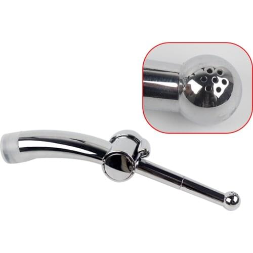 IKOKY Sex Toys for Men And Women Enema Silver Spray Vaginal and Anal Rinse Enemator 7 Hole Anal Douche Sex Cleaning Shower