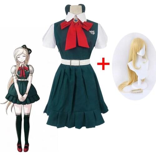 Danganronpa Sonia Nevermind Cosplay Costume Dress Funny Maid Sisters Loli Lady Uniform