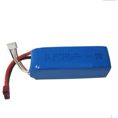 14.8v 2800mAh Li-polymer battery for FT010 FT011 2.4G RC speed racing boat