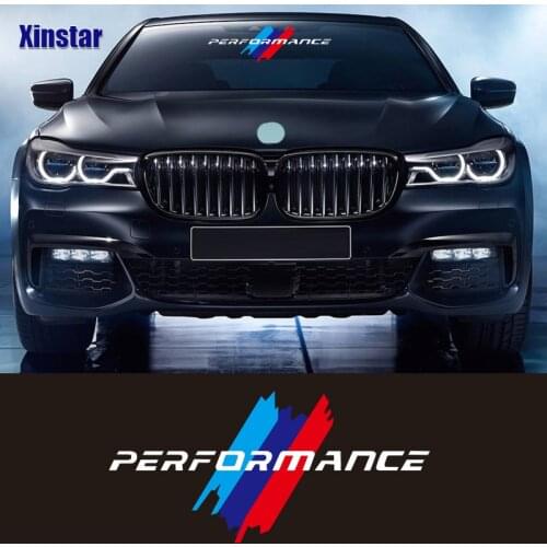M Performance Car Windows sticker for BMW E38 E39 E46 E53 E60 E61 E64 E70 E71 E85 E87 E90 E83 F10 F20 F21 F30 F35 M3 M5