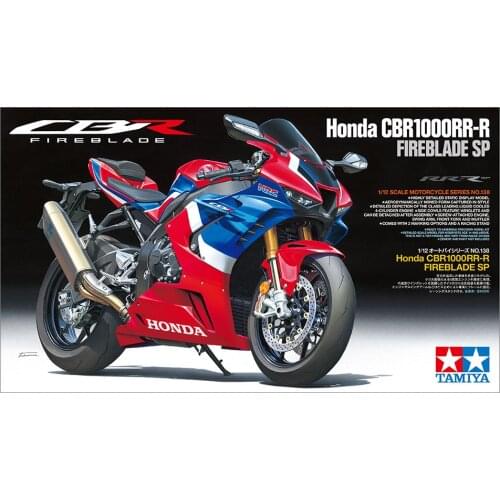 New Arrival 1/12 Honda CBR1000RR-R Fireblade SP Motorcycle Assembly kit Model building kits for Adults DIY Tamiya 14138
