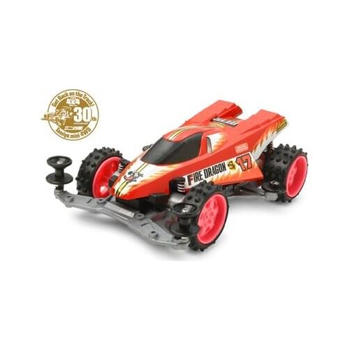 Original Tamiya Mini 4WD Model Car Four-wheel Drive Tamiya Four-wheel Drive VS Chassis Huolong 18072 Racing-car