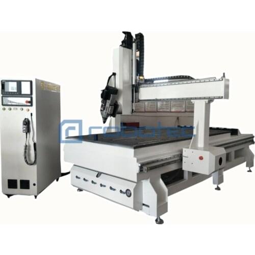 Factory Supply 4 Axis 180 Degree Swing Head CNC Router 500mm Feeding Height ATC CNC Machine For Moulding Industry