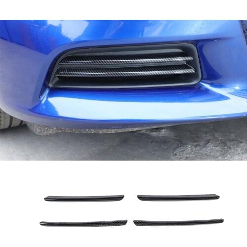 Car Front Bumper Grille Insert Frame Decoration Trim for Dodge Charger 2015 2016 2017 2018 2019 2020 2021 Car External Accessory