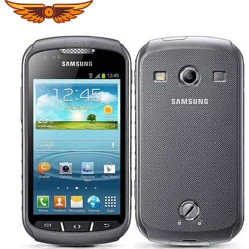 S7710 Original Samsung Xcover 2 S7710 Unlocked 4.0 Inch 1GB RAM 4GB ROM 5MP GPS WIFI 1700mAh Touchscreen Cellphone Free Shipping