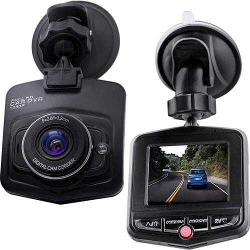 Dash Cam 1080P FHD Camera DVR Car Driving Recorder 2.4 Inch LCD Screen 120° Wide Angle G-Sensor WDR Loop Recording Night Vision