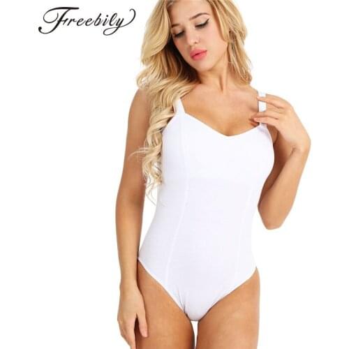 Women Sleeveless Built In Shelf Bra Professional Ballet Dance Leotard Gymnastics Leotards Costumes Adult Ballerina Bodysuit