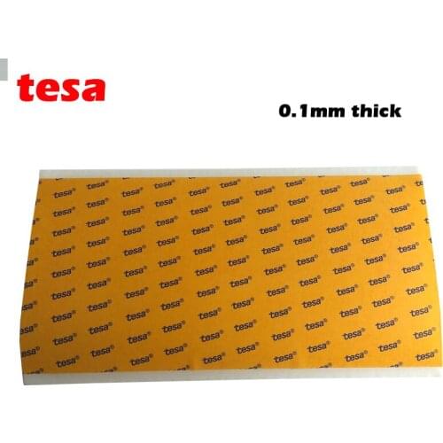 10pcs 100mmx200mm Tesa Double Sided Adhesive PET Sticker Tape for LED LCD Module Fix, 0.1mm thick
