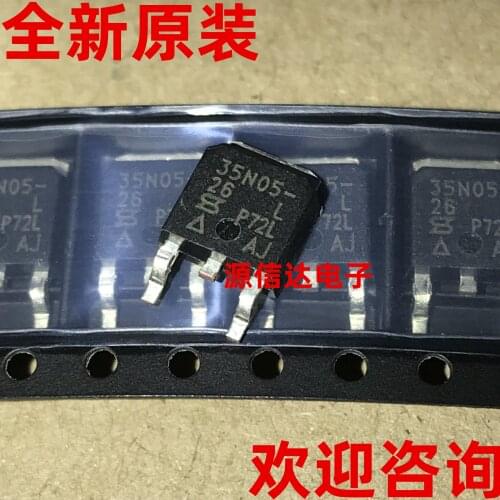 5PCS picture shooting of new imported SUD35N05-26L 35A 55V TO-252 N channel FET