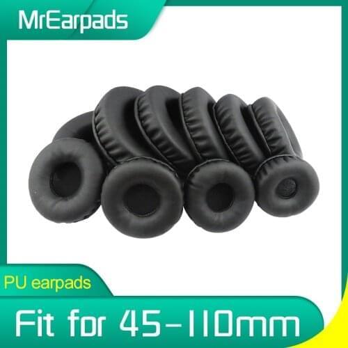 MrEarpads Earpads 45mm 50mm 55mm 60mm 65mm 70mm 75mm 80mm 85mm 90mm 95mm 100mm 105mm 110mm Headphone Ear Cushions Replacement
