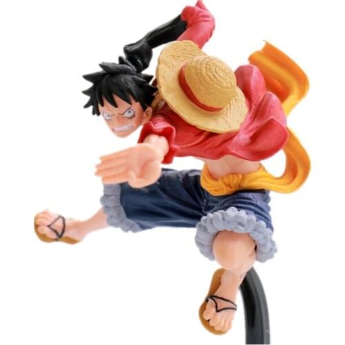 Anime One Piece Monkey D Luffy Battle Action Figure Juguetes One Piece PVC Figures Collection Toys For Children Christmas Gift