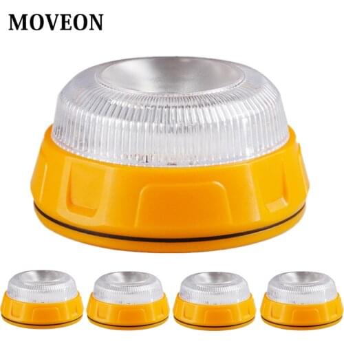 Emergency Flares for Cars V16 Roadside Safety Flashing Light LED Safety Flare Emergency Lights Car Beacon Lamps