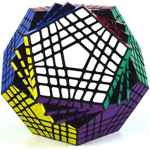 Fast delivery Shengshou 7x7 Megaminx Teraminx Puzzle Magic Cube Professional Dodecahedron cube Educational toys for children boy