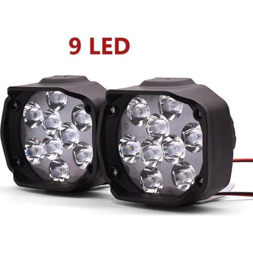 2PCS Motorcycle Headlight 1000LM Spotlight With Switch Auxiliary Lamps For Honda cbr 600 f 650f 900 rr 250 r 500r 600rr 600 rr