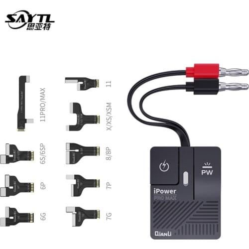 QianLi Tools iPower Pro Max DC Power Supply control test Cable Boot line for iPhone 6/6P/6S/6SP/7/7P/8/8P/X/XS/MAX/XR/11PRO MAX