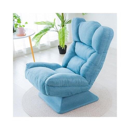 Lazy sofa chair folding single childrens leisure nursing chair Nordic living room adjustable light luxury reclining chair