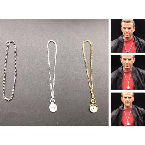 1:6 scale figure doll accessories mini Pocket watch necklace model for 12" Action figure doll.not include doll and other E2876
