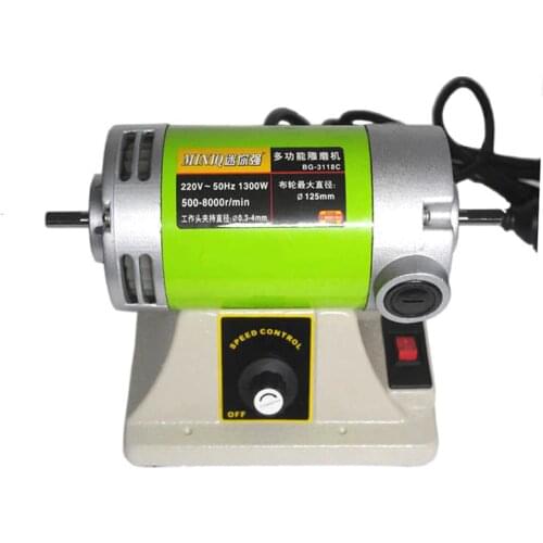 480W 1300W 50/65 spindle motor, dual axis, adjustable speed, diy, beads machine, lathe, bench drill, polishing, engraving, etc