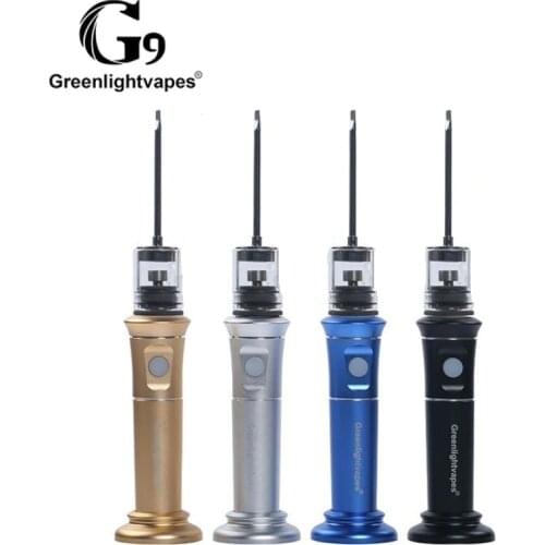 G9 Henail Plus Dab Rig Enail Kit with Ti/Ceramic/Quartz Dish Nail Bowl Glass Water Filter Bubbler Wax Concentrates Oil E Nail
