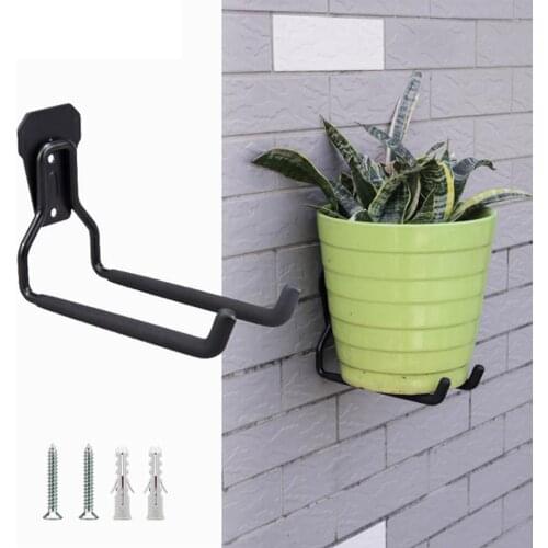 Tube Stand Mount Wall Water Hanger Hook Up Holder Garden Hose Home Stand Metal Outside Yard Duty Steel Storage Rack