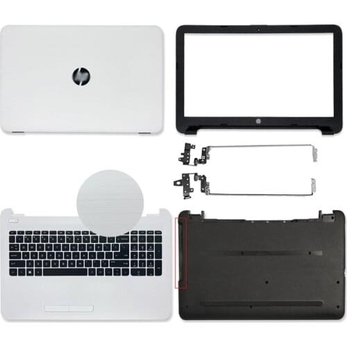 New For HP 250 255 256 G4 15-AC 15-AF TPN-C125 Laptop Back Cover/Front Bezel/Palmrest/Bottom Case/Hinges 813926-001 816731-001
