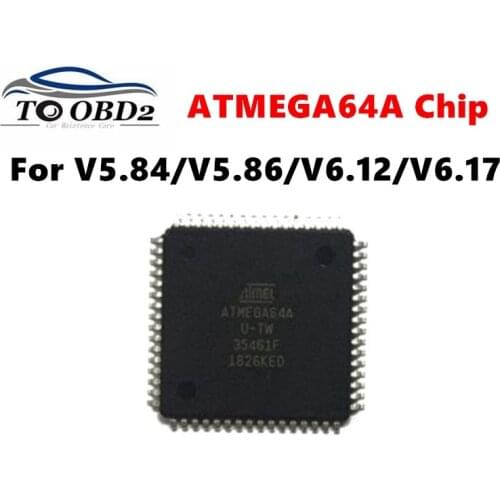 New IC ATMEGA64A-AU ATMEGA64A Chip For XPROG V5.84 V5.86 V6.12 V6.17 Error" Waiting Certificate" Chip ATMEGA64AAU