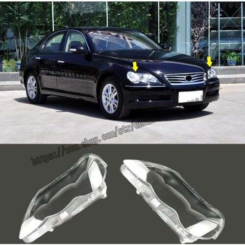 Fit For Toyota Reiz 2005-2009 Headlight Headlamp Lens Cover Right&Left 2pcs Car modification accessories