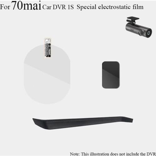 For 70mai Dash Cam 1S special electrostatic tape /3M glue, car DVR bracket installed with electrostatic film /3M glue 3pcs