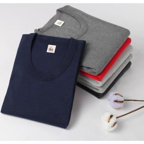 Tights Menswear Set Thermal Long Underpants Man Thin Thermal Underwear Set Men Underclothes Solid Thermo Long Johns Suit Male