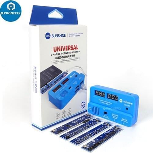 NEW SUNSHINE SS-909 Universal Battery Charging Activation Board Tester Fast Charging Plate For iPhone ipad Android Phone Repair