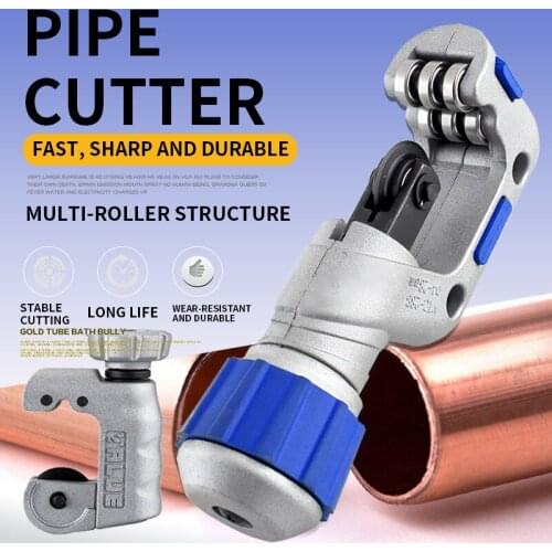 VTC-19 Copper Pipe Stainless Steel/PVC Pipe Cutting Tool Manual Pipe Cutting Tools Portable Pipe Cutting Knife Equipment