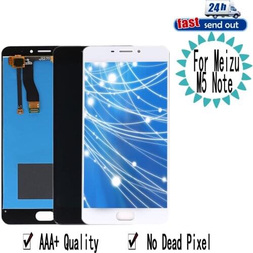 5.5" LCD For MEIZU M5 Note LCD M621H Display Touch Screen Digitizer Assembly Replacement with Frame For MEIZU M5 Note